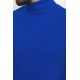 Sax Patterned Cotton And Acrylic Fabrics With Turtleneck Detailed Casual Mens Knitwear