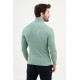 Unripe Almond Color Turtleneck Design Classic Men's Knitwear