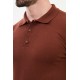 Tile Color Shirt Collar Design Classic Men's Knitwear