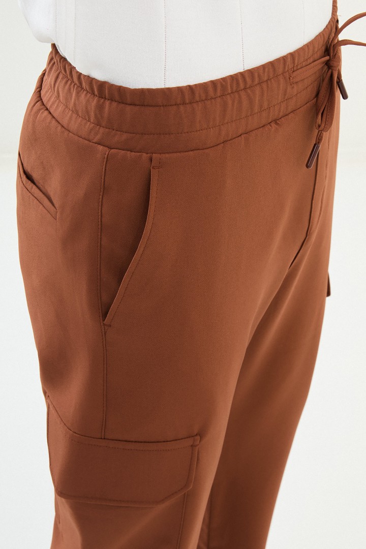Tile Color Cargo Pocket Design Casual Men's Joggers