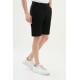 Black Color Belted Design Casual Men's Cotton Short