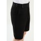 Black Color Belted Design Casual Men's Cotton Short