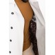 Stone Color Double Breasted And Belted Design Casual Men's Trench Coat