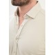 Stone Color Classic Men's Shirt
