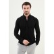 Black Color Classic Men's Cotton Shirt
