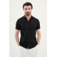 Black Color Short Sleeve Shirt