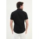Black Color Short Sleeve Shirt