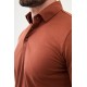 Filbert Color Shirt Collar Classic Men's Long Sleeve Tshirt