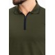Khaki Color Shirt Collar Casual Men's Polo Tshirt