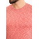 Tile Color Dobby Design Casual Cotton Men's Tshirt
