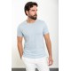 Blue Color Crew Neck Design Classic Men's Tshirt