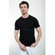 Black Color Digital Printing Design Casual Men's Tshirt