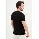 Black Color Striped Design Classic Men's Tshirt