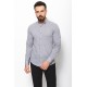 Grey Color Casual Linen Men's Shirt