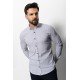 White Linen And Cotton Colours With Gingham Design Casual Mens Shirt