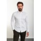 White Color Classic Men's Cotton Shirt