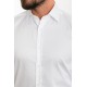 White Color Classic Men's Cotton Shirt
