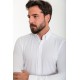 White Color Classic Cotton Men's Shirt