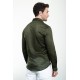 Khaki Color Casual Transparant Men's Shirt
