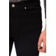 Black Color With Cotton And Elastane Fabrics Basic Mens Trousers