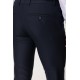 Dark Blue Color With Wool And Elastane Fabrics Classic Mens Trousers