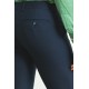 Dark Blue Color Super Slim Fit Casual Cotton Men's Trousers