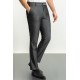Black And Grey Color Classic Cotton Men's Trousers