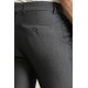 Black And Grey Color Classic Cotton Men's Trousers