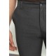 Black Color Casual Cotton Men's Trousers