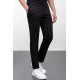 Black Color Linen Super Slim Classic Men's Trouser