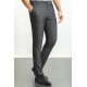 Black And Ecru Color Super Slim Fit Classic Cotton Men's Trousers