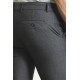 Black And Ecru Color Super Slim Fit Classic Cotton Men's Trousers