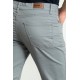 Grey Color Casual Canvas Five Pocket Cotton Men's Pants