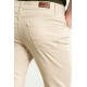 Stone Color Casual Canvas Five Pocket Cotton Men's Pants