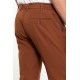Tile Color Drawstring Design Casual Wool Men's Trousers