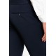 Dark Blue Color Belted Design Classic Wool Men's Trousers