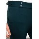 Emerald Color Belted Design Classic Wool Men's Trousers