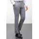 Grey Color Classic Wool Men's Trousers