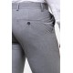 Grey Color Classic Wool Men's Trousers