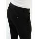 Black Color Classic Wool Men's Trousers
