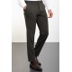 Khaki Color Classic Wool Men's Trousers