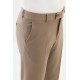 Beige Color Classic Wool Men's Trousers