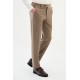Beige Color Classic Wool Men's Trousers