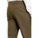 Khaki color Elastic Design Casual Men's Pants