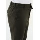 Khaki Color Drawstring Design Casual Cotton Men's Pants