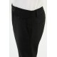 Black Color Belted Design Casual Men's Cotton Pants