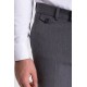 Light Grey Color Viscose And Elastane Fabric Super Slim Classic Mens Pants