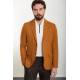 Tan Color Classic Cotton Men's Blazer