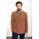 Camel Color Double Breasted Design Classic Men's Blazer