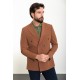 Camel Color Double Breasted Design Classic Men's Blazer